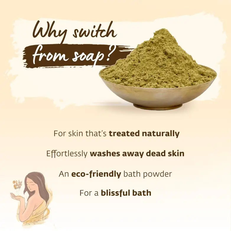 Ayurvedic Ojasvini Herbal Bath Powder, 500g