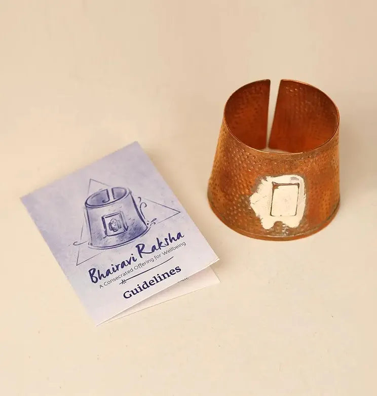 Bhairavi Raksha, Copper Bracelet (Consecrated)