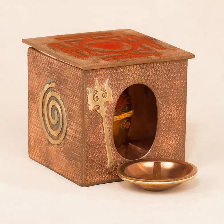 Consecrated Consecrated Linga Bhairavi Gudi. Miniature Linga Bhairavi Devi form for your home.