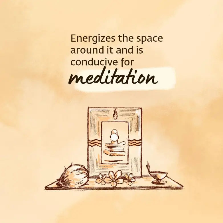 Energized Dhyanalinga Yantra . Exudes energies of Dhyanalinga.