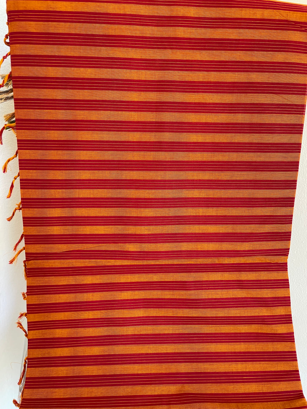 Red & Yellow Energised Saree