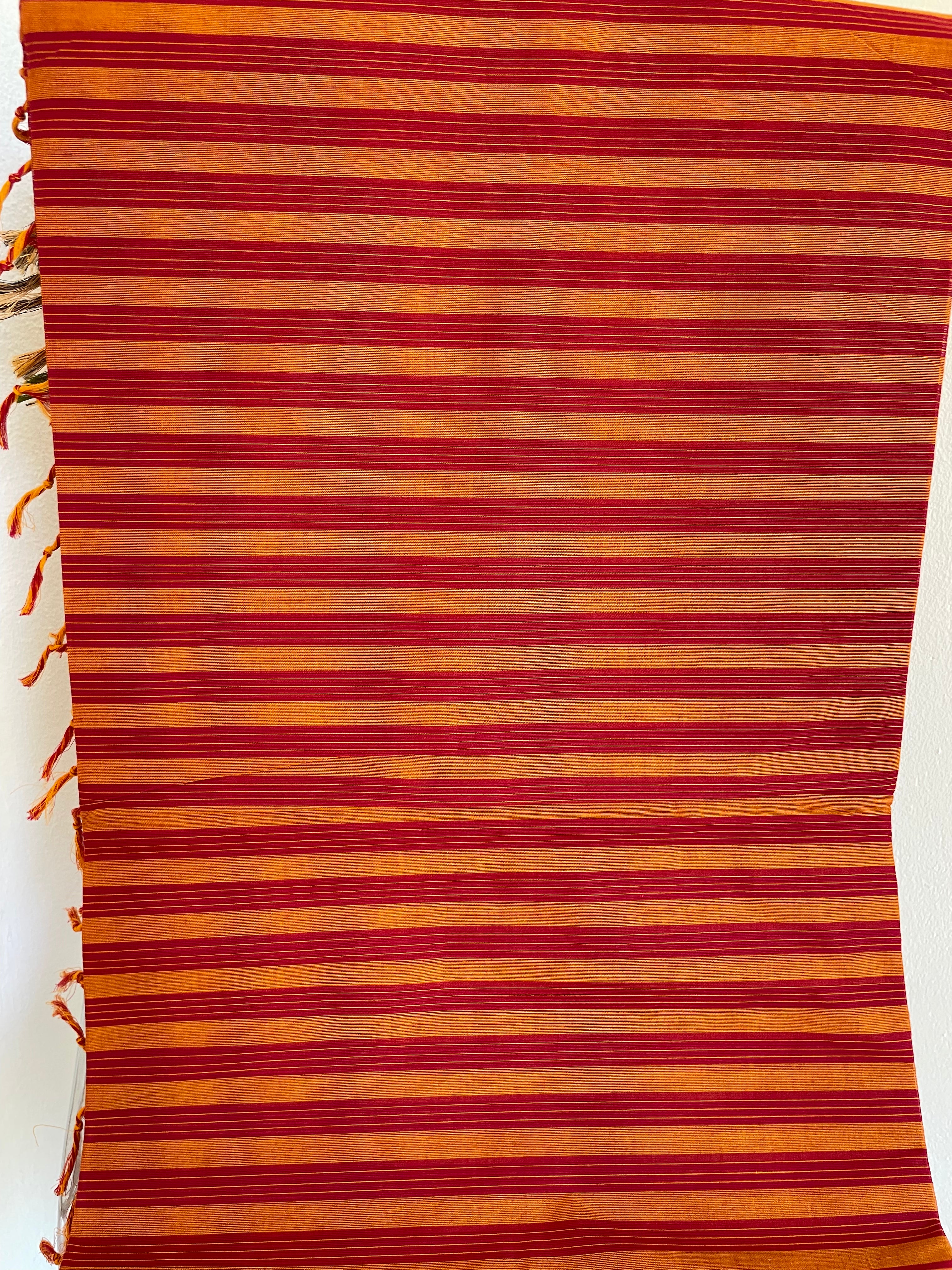 Red & Yellow Energised Saree