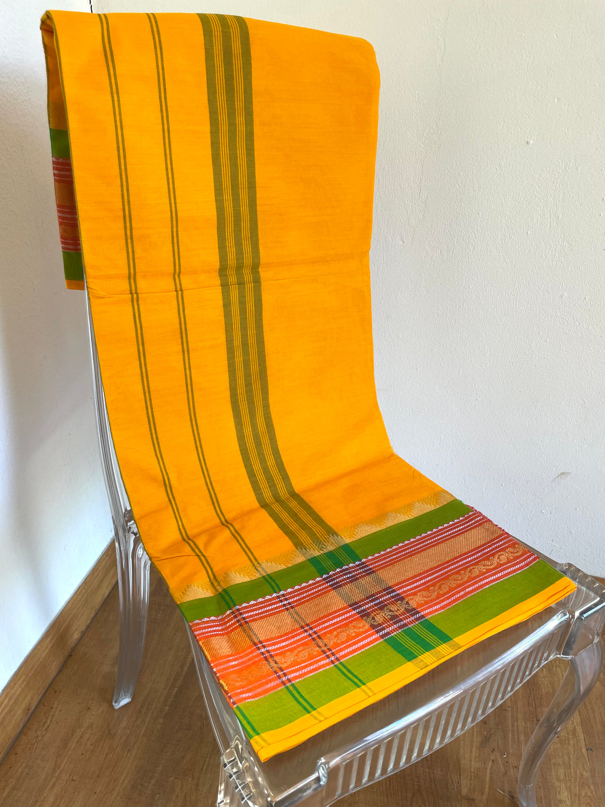Yellow Energised Saree