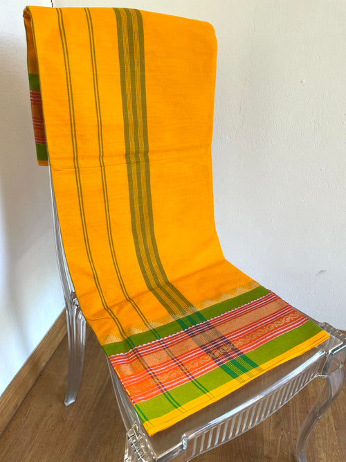 Yellow Energised Saree