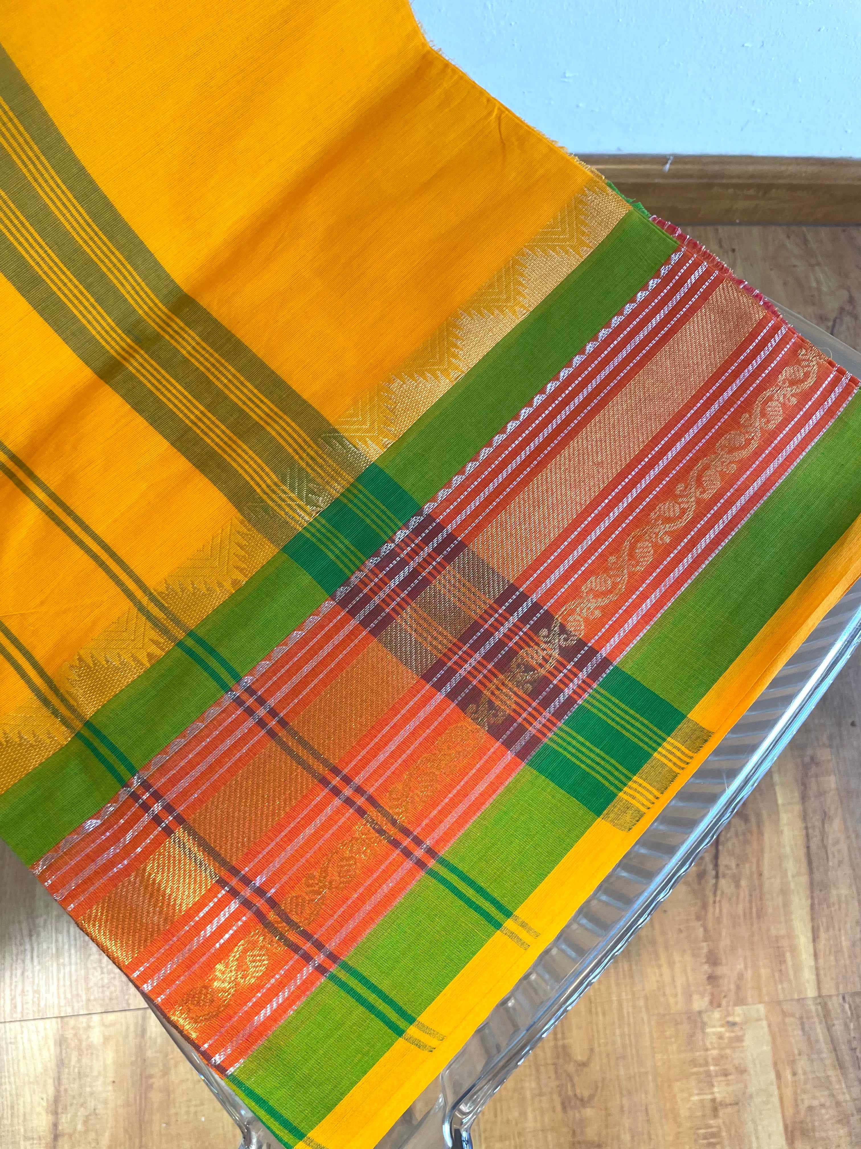 Yellow Energised Saree
