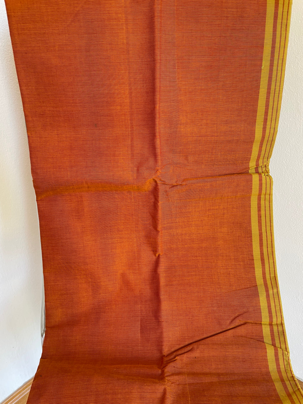 Orange, Purple & Yellow Energised Saree