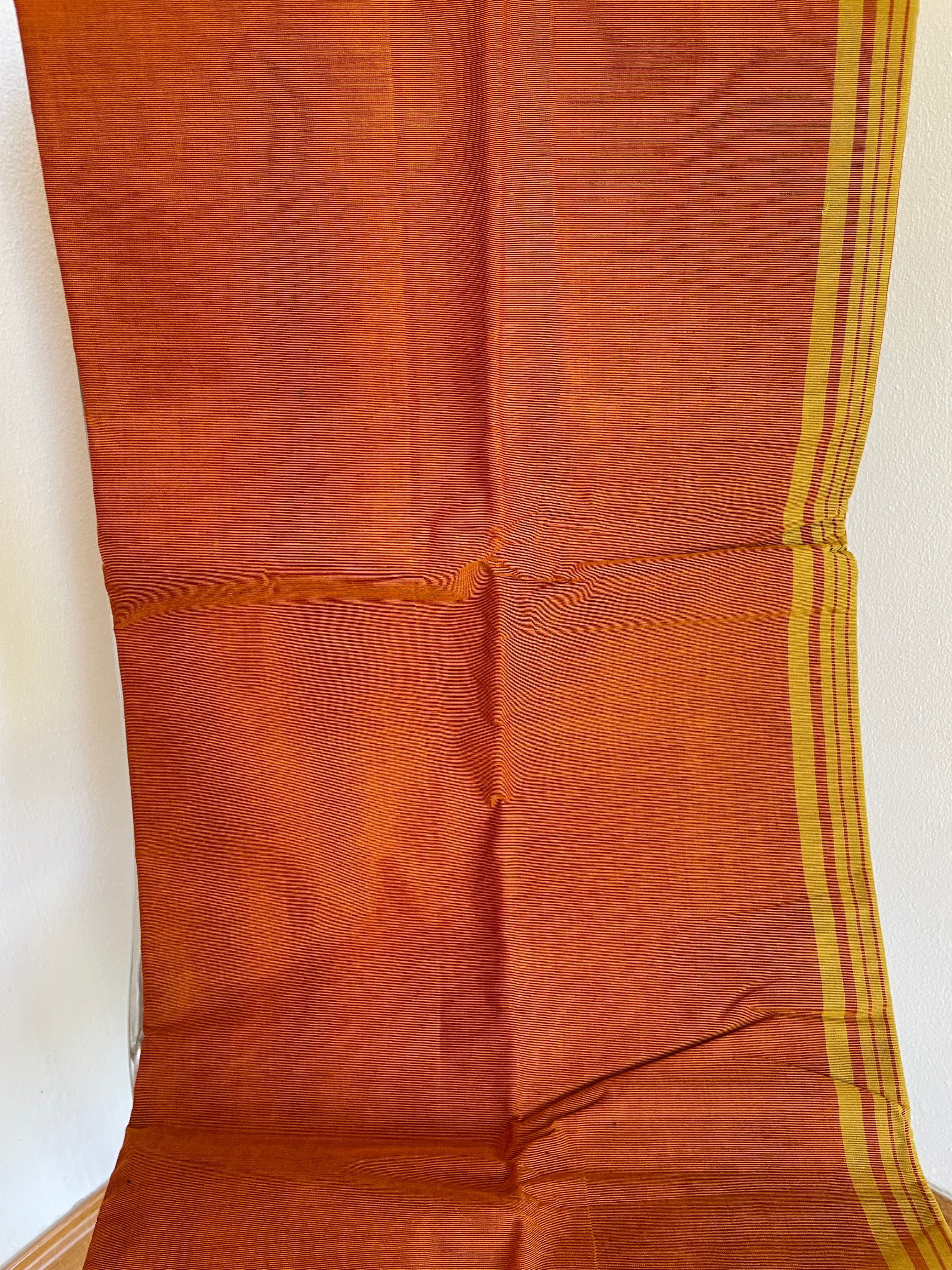 Orange, Purple & Yellow Energised Saree