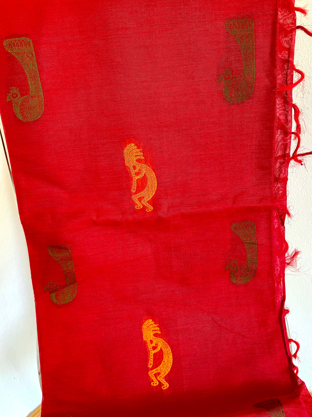 Red Energised Saree