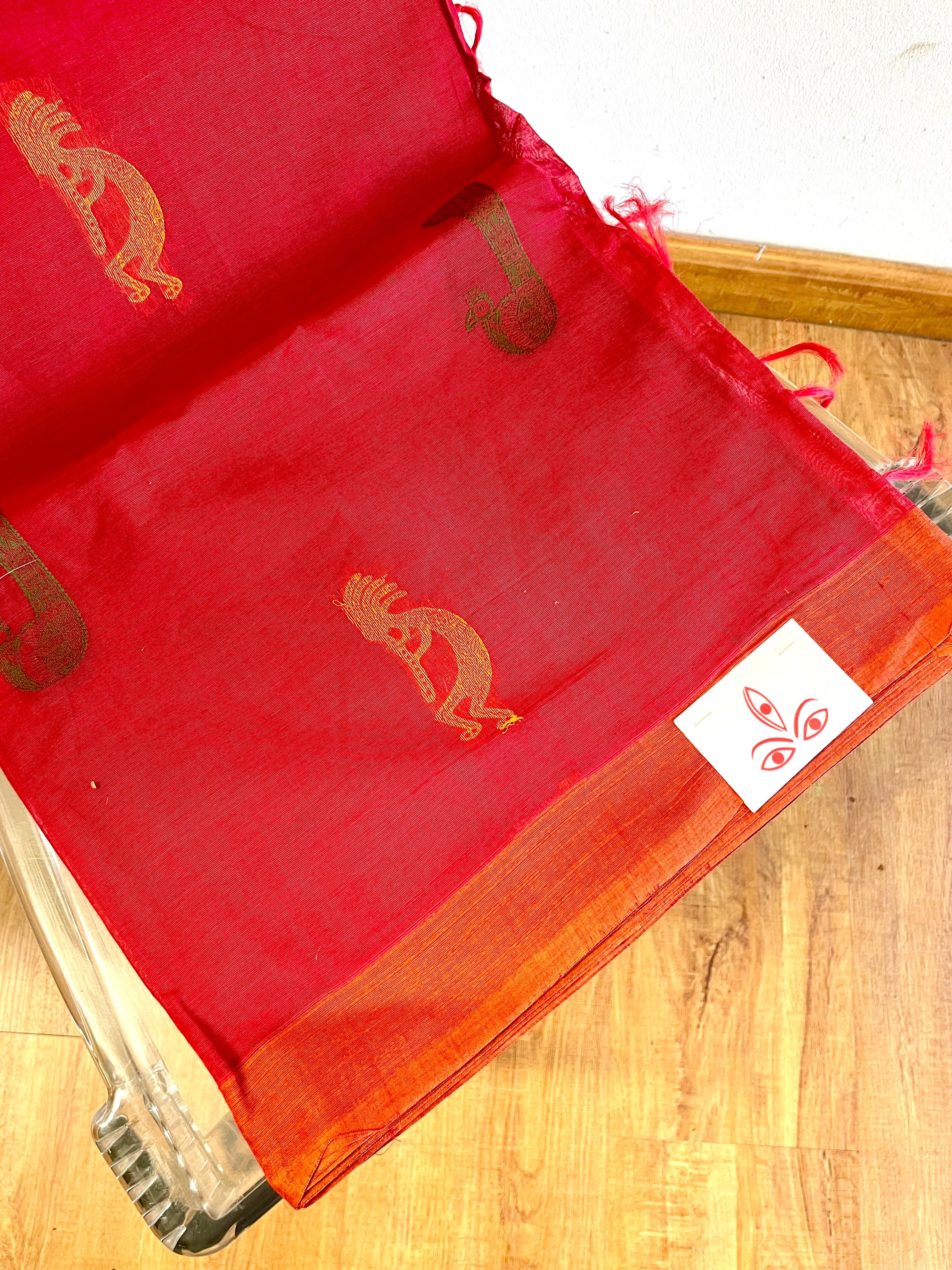 Red Energised Saree
