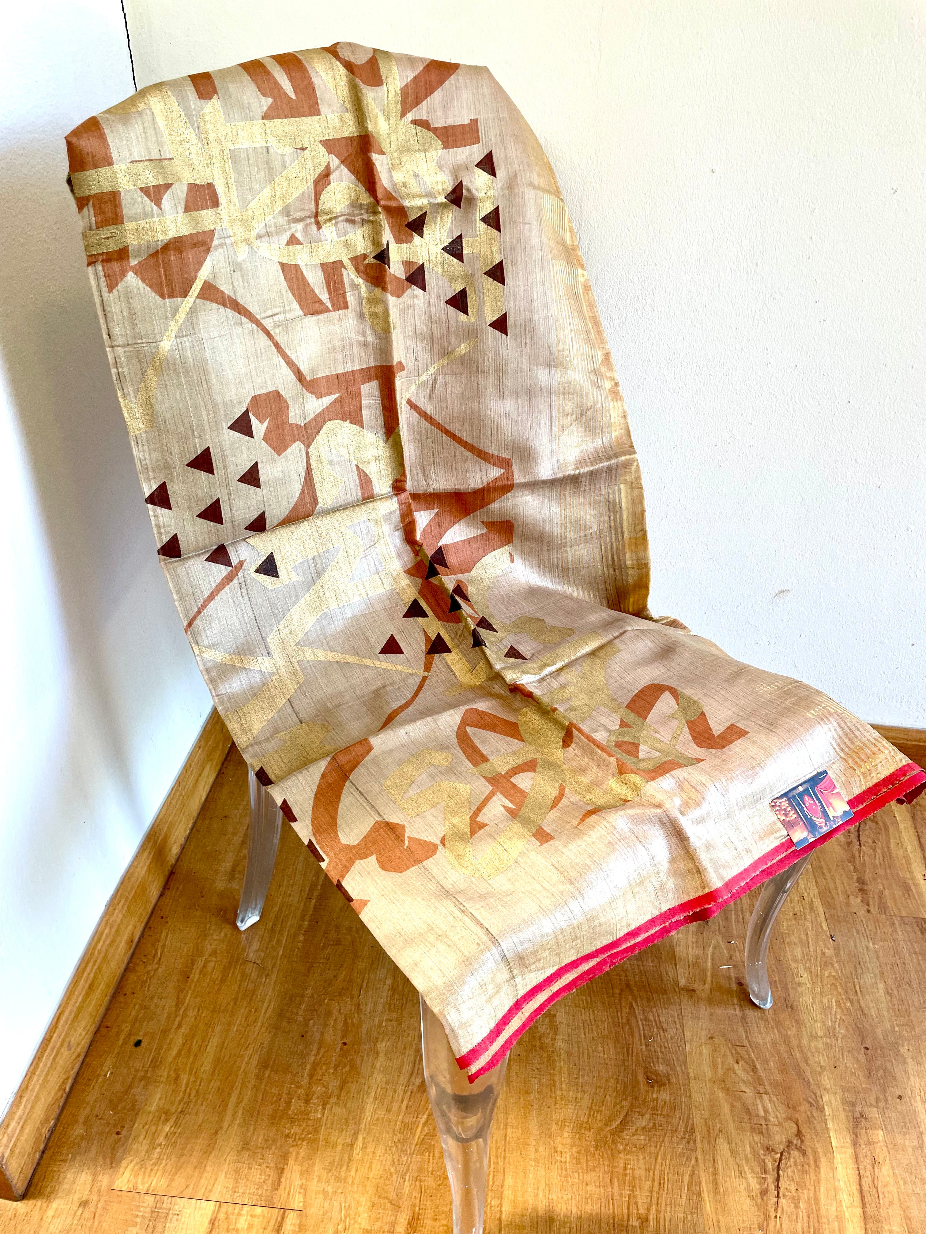 Natural Dye Cream Energised Saree