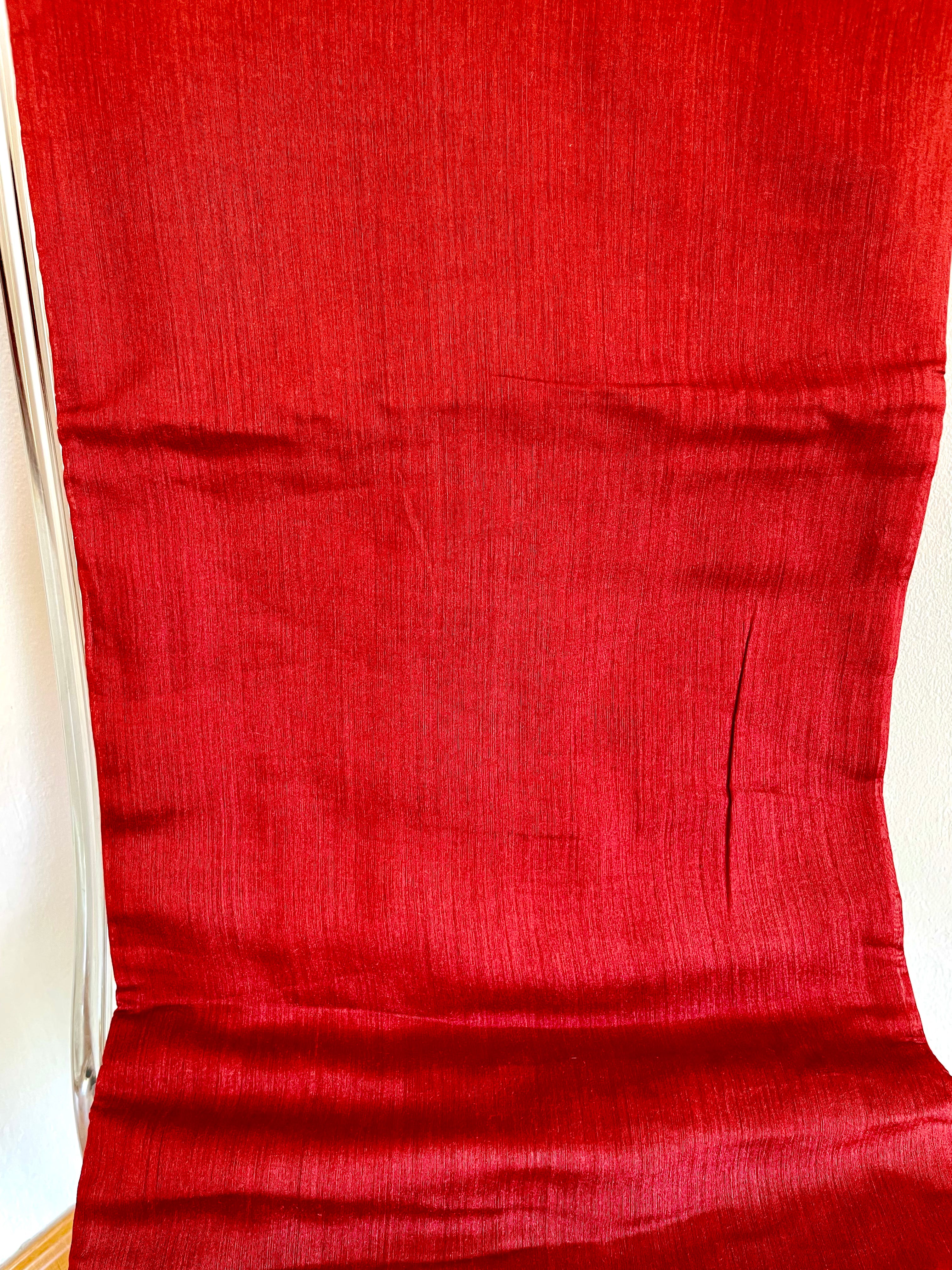 Red & Gold Silk Energised Saree