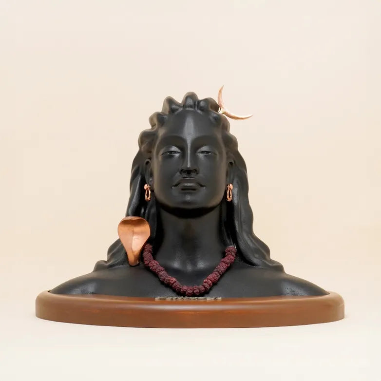 Adiyogi Statue with Consecrated Linga, 6''