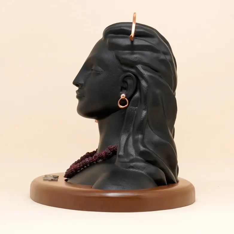 Adiyogi Statue with Consecrated Linga, 6''