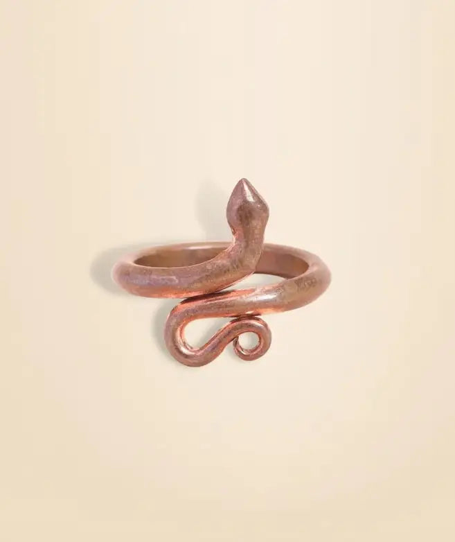 Copper Snake Ring (Consecrated)