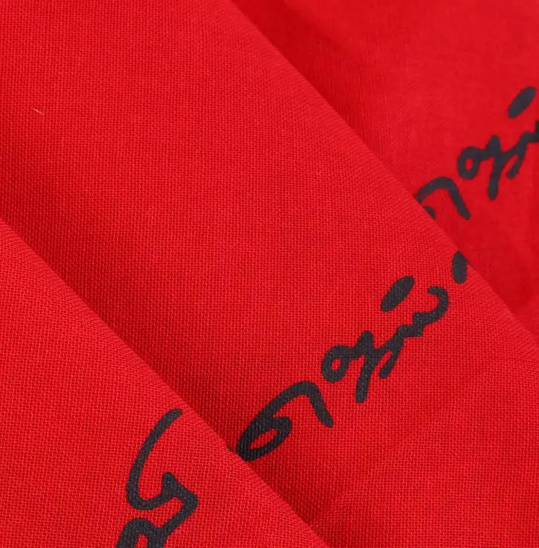 Devi Vastram. Energized. Sacred Red Cloth.