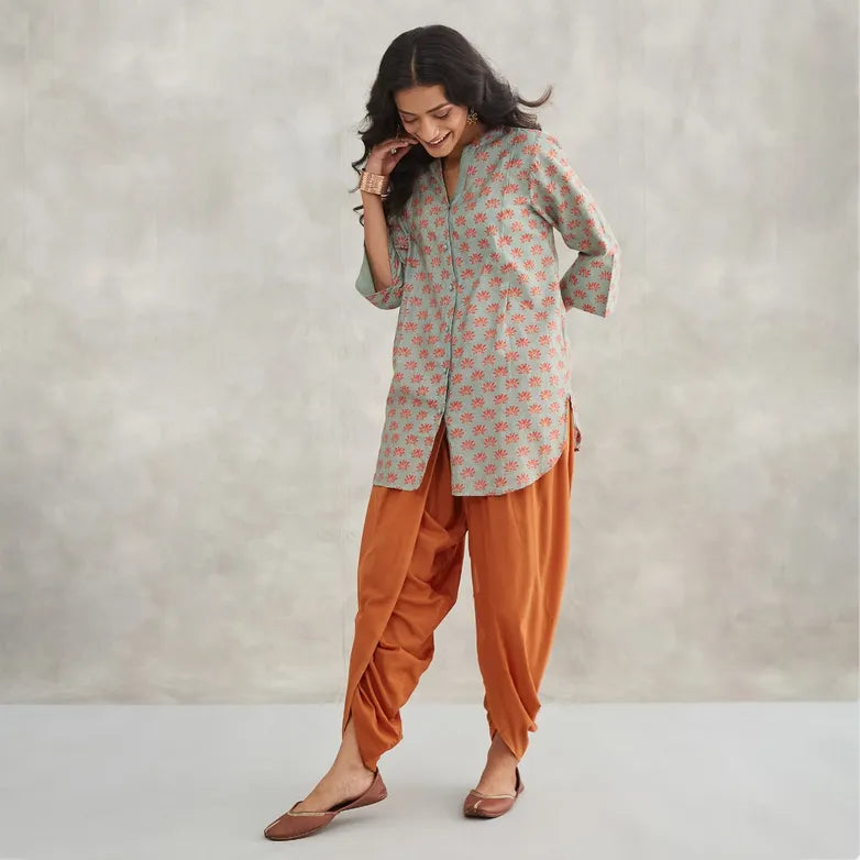Dhoti Pants (Rust)