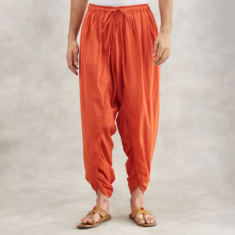 Dhoti Pants (Rust)