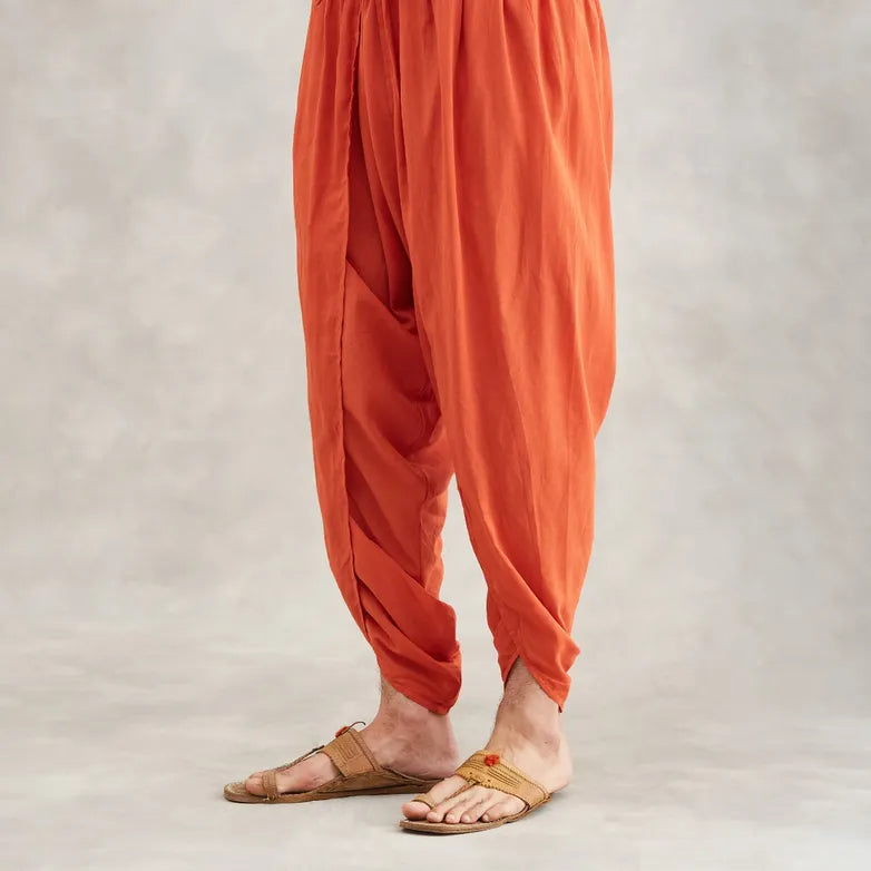 Dhoti Pants (Rust)