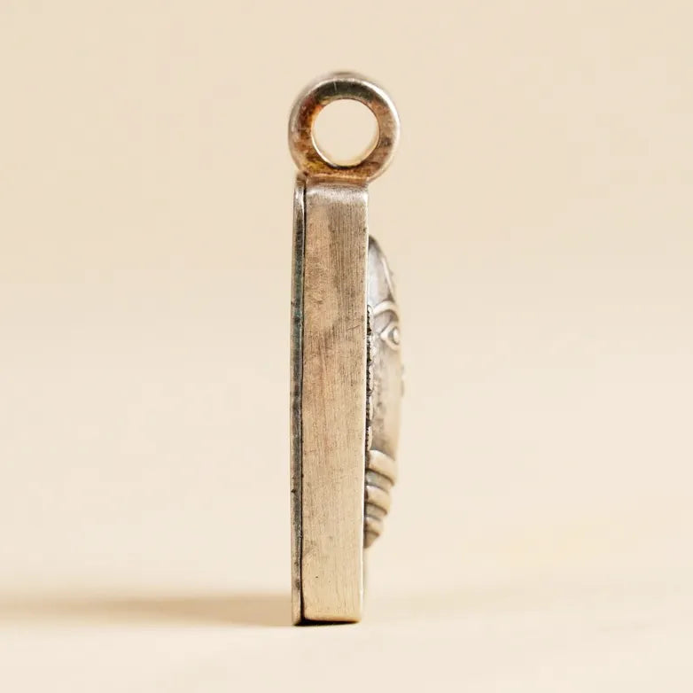 Linga Bhairavi Metallic Pendant (Consecrated)